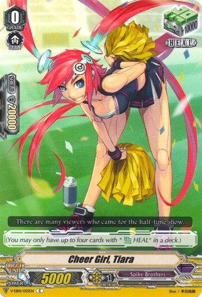 Cheer Girl, Tiara [V Format] V-EB01/055EN