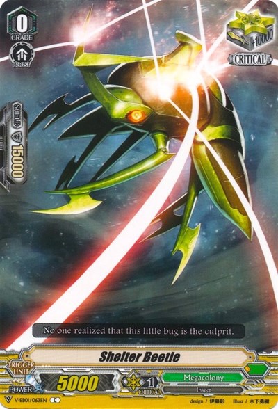 Shelter Beetle [V Format] V-EB01/063EN