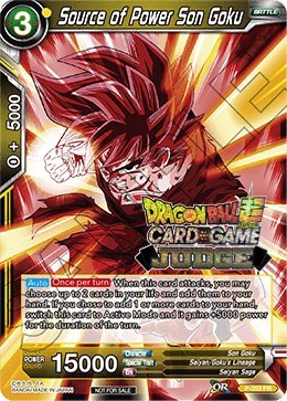 Source of Power Son Goku P-053