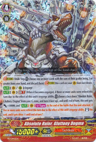 Absolute Ruler, Gluttony Dogma [G Format] PR/0442EN