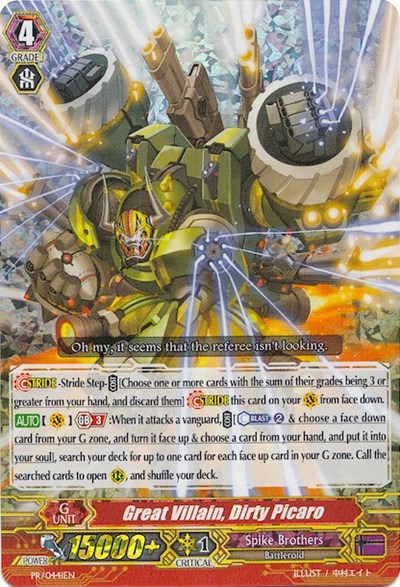 Great Villain, Dirty Picaro [G Format] PR/0441EN