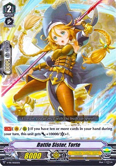 Battle Sister, Torte [V Format] V-PR/0020EN