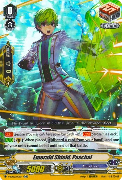 Emerald Shield, Paschal [V Format] V-EB02/017EN
