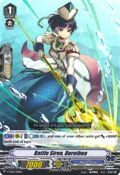 Battle Siren, Dorothea [V Format] V-TD03/009EN