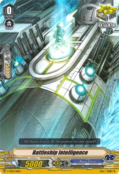 Battleship Intelligence [V Format] V-TD03/011EN
