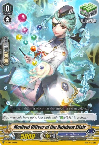 Medical Officer of the Rainbow Elixir [V Format] V-TD03/014EN