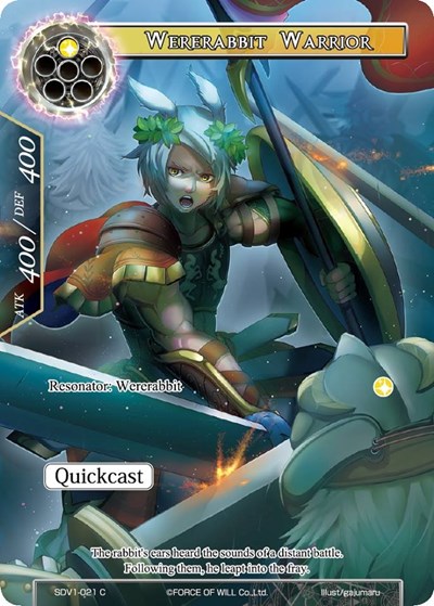 Wererabbit Warrior SDV1-021