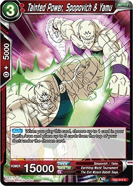 Tainted Power, Spopovich & Yamu TB2-015