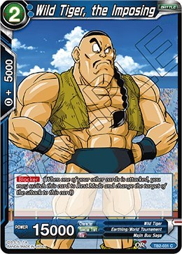 Wild Tiger, the Imposing TB2-031
