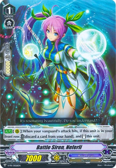 Battle Siren, Neferli [V Format] V-PR/0026EN