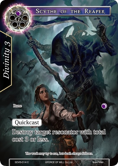 Scythe of the Reaper SDV5-014