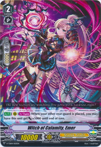 Witch of Calamity, Emer [V Format] V-TD04/003EN