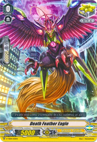 Death Feather Eagle [V Format] V-TD04/013EN