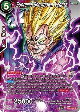 Supreme Showdown Vegeta TB2-005