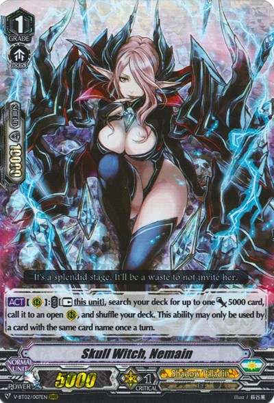 Skull Witch, Nemain [V Format] V-BT02/007EN