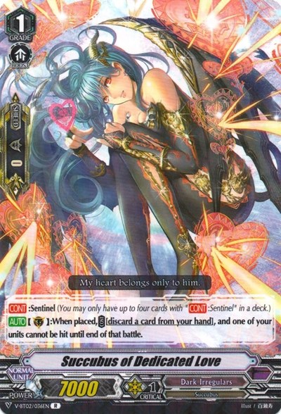 Succubus of Dedicated Love [V Format] V-BT02/036EN