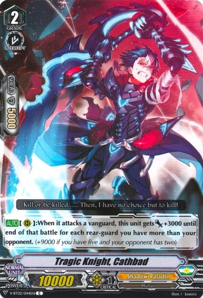 Tragic Knight, Cathbad [V Format] V-BT02/044EN
