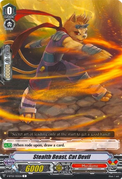 Stealth Beast, Cat Devil [V Format] V-BT02/055EN