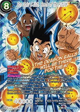 Son Goku & Uub, Seeds of the Future TB2-069