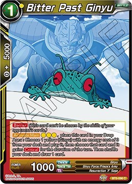Bitter Past Ginyu BT5-096