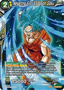 Negating Fist SSB Son Goku P-088