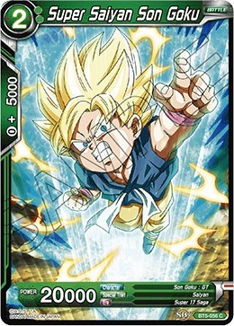 Super Saiyan Son Goku (Green) BT5-056