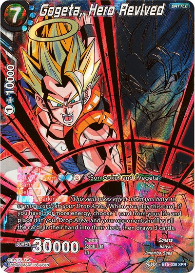 Gogeta, Hero Revived BT5-038