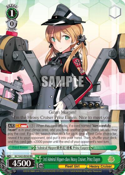 3rd Admiral Hipper-class Heavy Cruiser, Prinz Eugen KC/S42-E030 RR