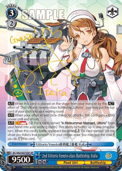 2nd Vittorio Veneto-class Battleship, Italia KC/S42-E075SP SP