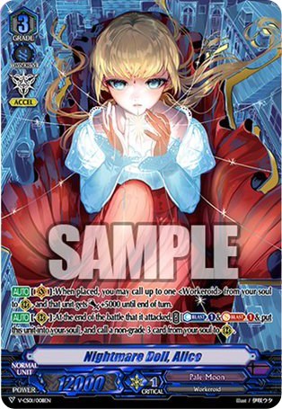 Nightmare Doll, Alice [V Format] V-CS01/008EN