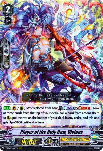 Player of the Holy Bow, Viviane [V Format] V-EB03/007EN