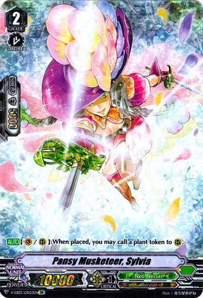Pansy Musketeer, Sylvia [V Format] V-EB03/OR03EN