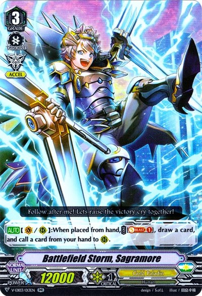Battlefield Storm, Sagramore [V Format] V-EB03/013EN