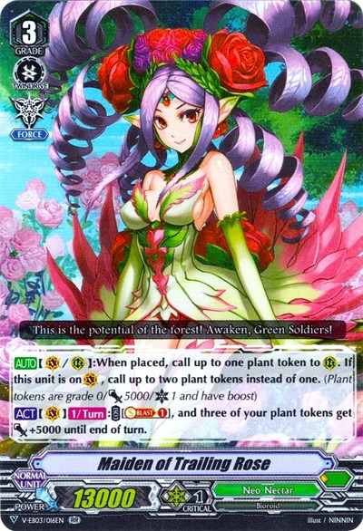 Maiden of Trailing Rose [V Format] V-EB03/016EN