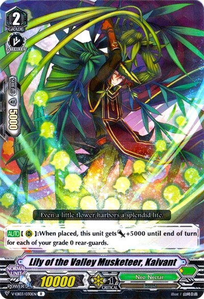 Lily of the Valley Musketeer, Kaivant [V Format] V-EB03/030EN