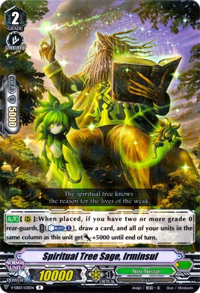 Spiritual Tree Sage, Irminsul [V Format] V-EB03/031EN
