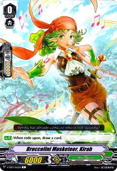 Broccolini Musketeer, Kirah [V Format] V-EB03/062EN