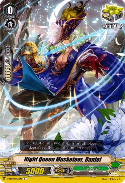Night Queen Musketeer, Daniel [V Format] V-EB03/063EN