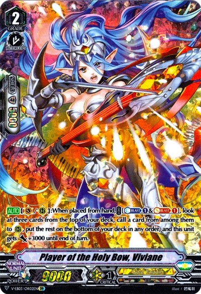 Player of the Holy Bow, Viviane [V Format] V-EB03/OR02EN