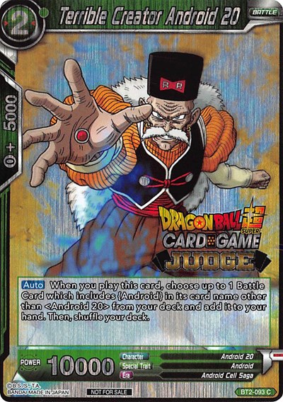 Terrible Creator Android 20 