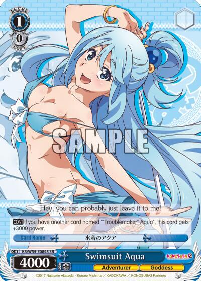 Swimsuit Aqua KS/W55-E084S SR