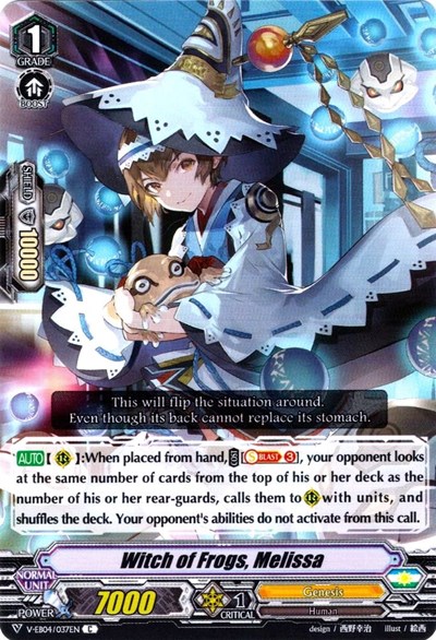 Witch of Frogs, Melissa [V Format] V-EB04/037EN