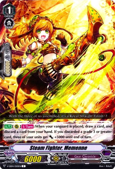 Steam Fighter, Memenne [V Format] V-EB04/050EN