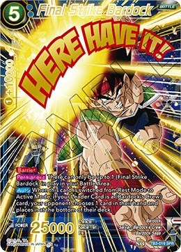 Final Strike Bardock TB3-019_SPR