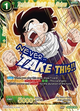 Tenacious Spirit Son Gohan TB3-037_SPR