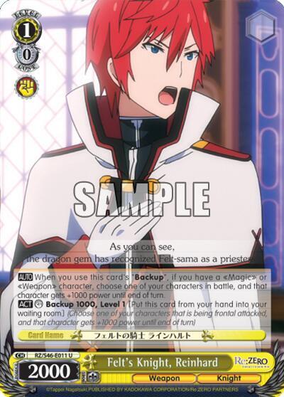 Felt's Knight, Reinhard RZ/S46-E011 U