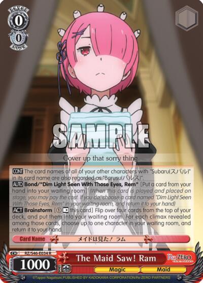The Maid Saw! Ram RZ/S46-E034 R