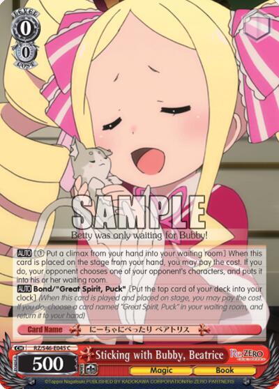 Sticking with Bubby, Beatrice RZ/S46-E045 C