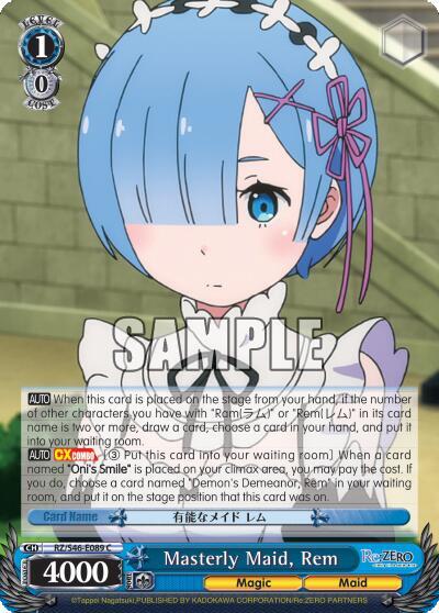 Masterly Maid, Rem RZ/S46-E089 C