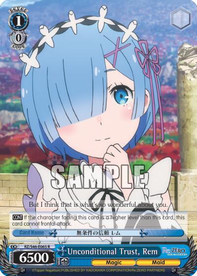 Unconditional Trust, Rem RZ/S46-E065 R